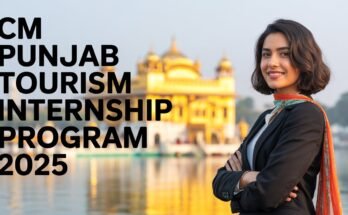 CM Punjab Tourism Internship Program