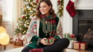 plus size Christmas Outfit ideas for women