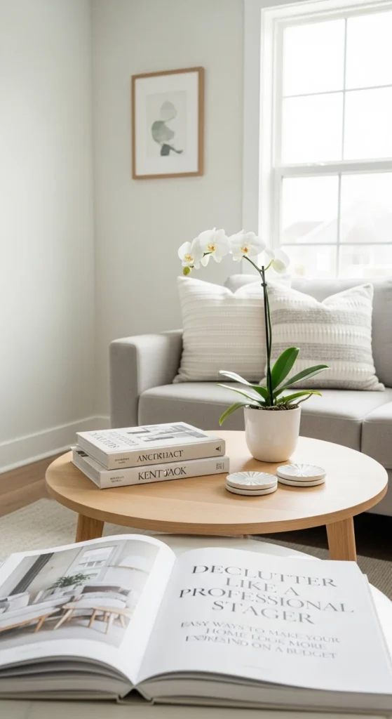 Declutter Like a Professional Stage