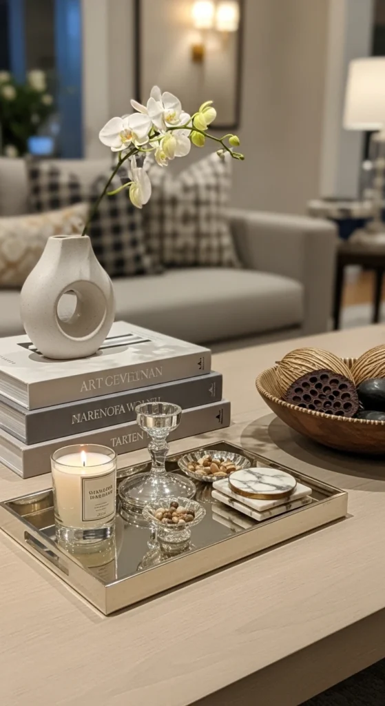Style Your Coffee Table Like an Interior Designer