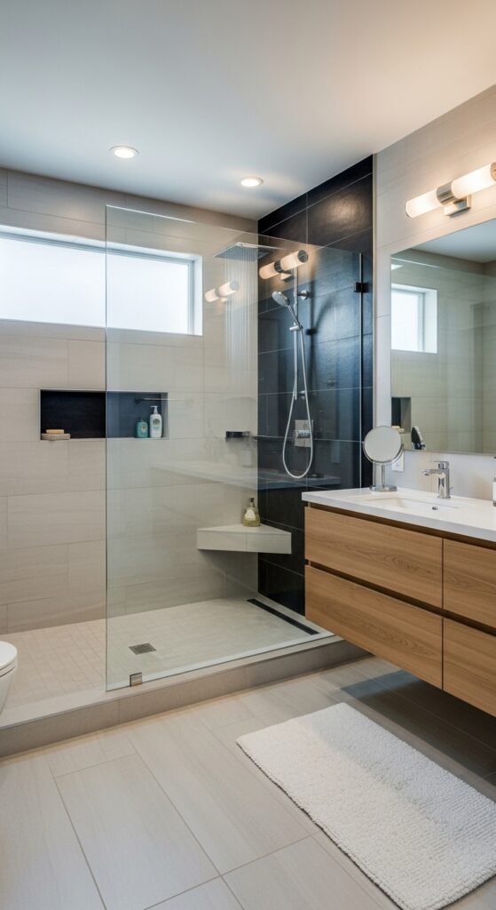 Upgrade to Walk-In Showers